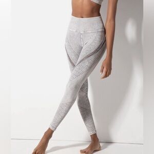 NWT Anthropologie Lara Braided Embellishment Leggings Size XL